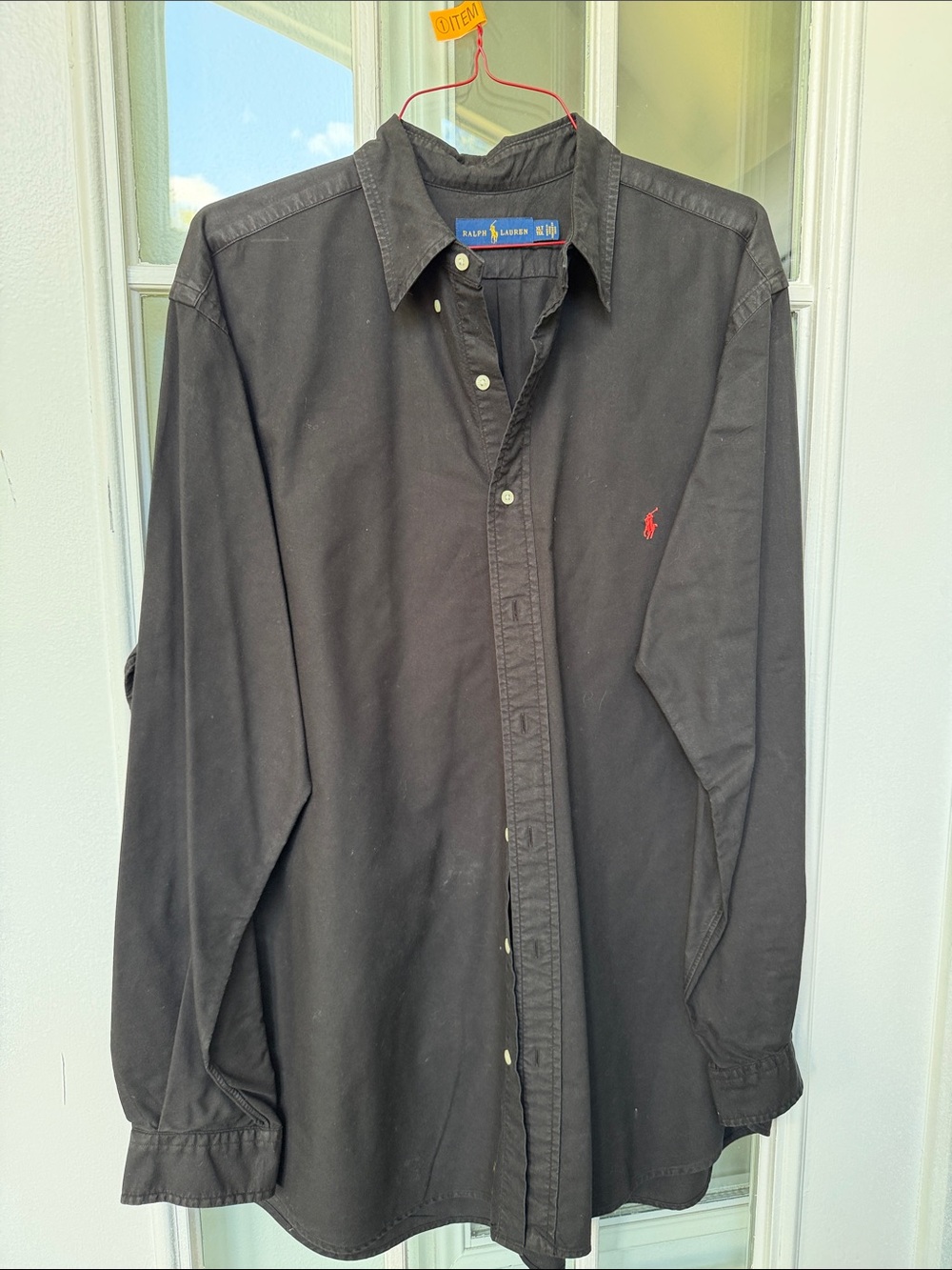 Ralph Lauren Men’s Black Button-Down Shirt